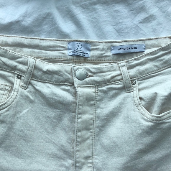 Cotton on white mom jeans - Picture 3 of 4